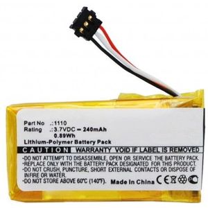 Logitech 1110 accu (180 mAh, 123accu huismerk)