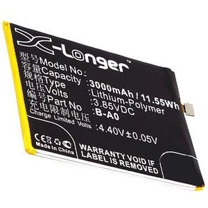 BBK B-A0 accu (3000 mAh, 123accu huismerk)