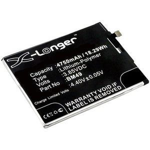 Xiaomi BM49 accu (4750 mAh, 123accu huismerk)