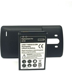 LG BL-53YH hoge capaciteit accu (3.7 V, 6400 mAh, 123accu huismerk)