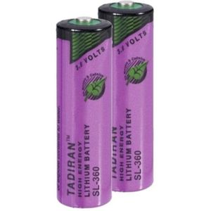 Aanbieding: 2 x Tadiran SL-360 / AA batterij (3.6V, 2400 mAh, Li-SOCl2)