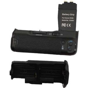 Canon BG-E8 / BP-550D / B2R battery grip (123accu huismerk)