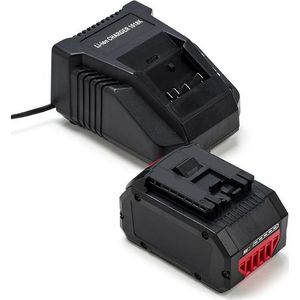 Starterset: Bosch ProCORE 18 V accu + lader (18 V, 8.0 Ah, 123accu huismerk)