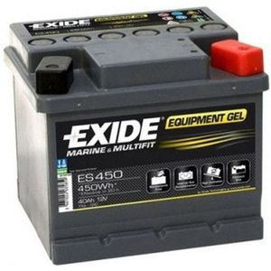 Exide ES450 Equipment Gel accu (12V, 40Ah, 450Wh)