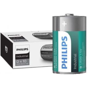 Aanbieding: Philips Industrial D / LR20 / MN1300 Alkaline Batterij (100 stuks)