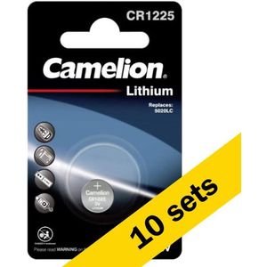 Camelion CR1225 Lithium knoopcel batterij 10 stuks