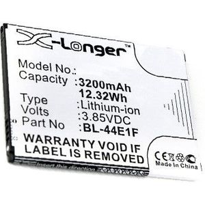 LG BL-44E1F / EAC63341101 / PAC63320502 accu (3200 mAh, 123accu huismerk)