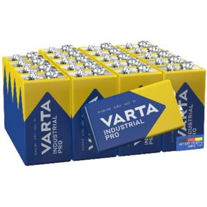 Varta Industrial Pro 9V / 6LR61 / E-Block Alkaline Batterij (40 stuks)