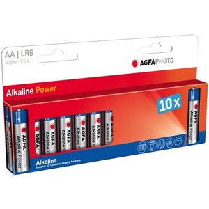 Agfaphoto Power AA / MN1500 / LR06 Alkaline Batterij (10 stuks)