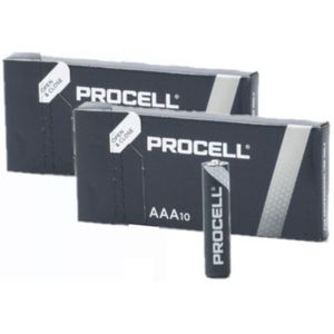 Duracell Procell Constant Power AAA / LR03 / MN2400 Alkaline Batterij (20 stuks)