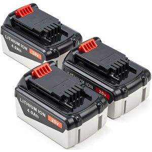 Startset: 3x Black & Decker BL4018-XJ / BL4018 accu's (18 V, 4.0 Ah, 123accu huismerk)