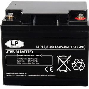 Landport LFP12.8-40 Lithium accu (12.8V, 40Ah, 512Wh, LiFePO4)