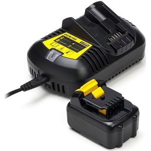 Starterset: DeWalt DCB126-XJ / 12V XR accu + lader (12 V, 4.0 Ah, 123accu huismerk)