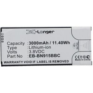 Samsung EB-BN915BBC / EB-BN915BBE accu (3000 mAh, 123accu huismerk)