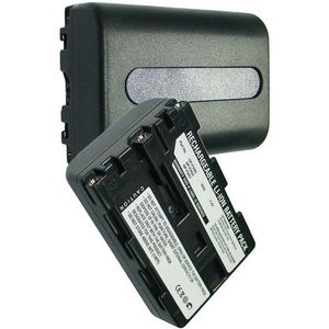 Sony NP-FM55H / NP-FM50 / NP-FM30 accu (1300 mAh, 123accu huismerk)