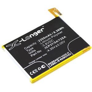ZTE ICP37/54/72SA accu (2200 mAh, 123accu huismerk)