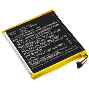 Garmin 361-00124-00 accu (3.8 V, 1900 mAh, 123accu huismerk)