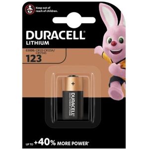 Duracell CR123A / DL123A Lithium Batterij (20 stuks)