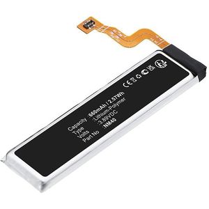 Motorola NM40 / SB18D44720 accu (3.89V, 660 mAh, 123accu huismerk)