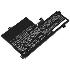 Lenovo L19C3PG1 / L19L3PG1 / L19M3PG1 accu (11.55 V, 4050 mAh, 123accu huismerk)