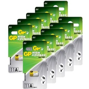 GP MN11 / A11 / V11A Alkaline 6V batterij 10 stuks