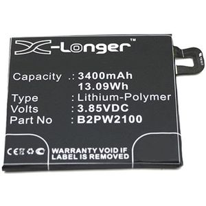 Google B2PW2100 / 35H00263-00M accu (3400 mAh, 123accu huismerk)