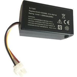 Samsung DJ43-00006B / DJ96-00152B accu (14.4 V, 2000 mAh, 123accu huismerk)