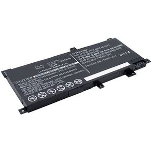 Asus C21N1401 accu (7.6 V, 5000 mAh, 123accu huismerk)