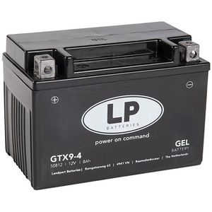 Landport Gel 50812 / YTX9-BS / 508012008 accu (12V, 9Ah, 145A)