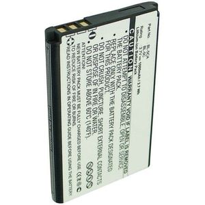 Nokia BL-5C / BL-5CA / BL-5CB accu (1000 mAh, 123accu huismerk)