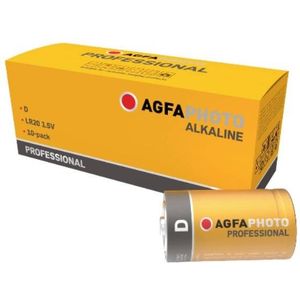 Agfaphoto Professional D / LR20 / MN1300 Alkaline Batterij (100 stuks)