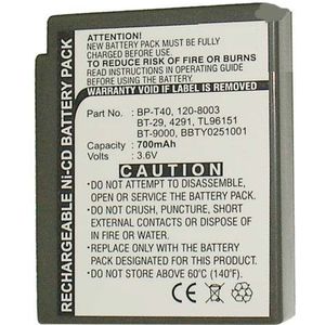 Sony SCT-100 / BP-T40 / BT-9000 accu (700 mAh, 123accu huismerk)