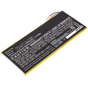 Acer KT.0010N.001 accu (3.8 V, 3300 mAh, 123accu huismerk)