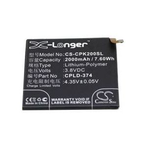 Coolpad CPLD-374 accu (2000 mAh, 123accu huismerk)