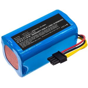 Blaupunkt VR1717 accu (14.8 V, 2600 mAh, 123accu huismerk)