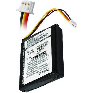 TomTom 4N00.004.2 / 4K00.100 / 4N00.004 accu (1100 mAh, 123accu huismerk)
