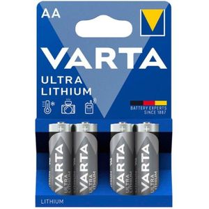 Varta AA / FR6 Ultra Lithium batterij 8 stuks