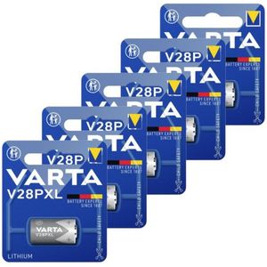 Varta V28PXL / 28L Lithium batterij (5 stuks)