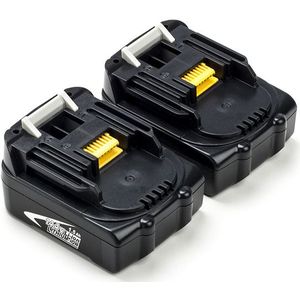 Startset: 2x Makita BL1415N / 14.4V LXT accu's (14.4 V, 1.5 Ah, 123accu huismerk)