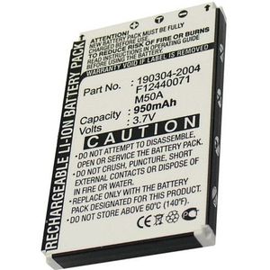 Logitech 190304-2004 / M50A / F12440071 accu (950 mAh, 123accu huismerk)