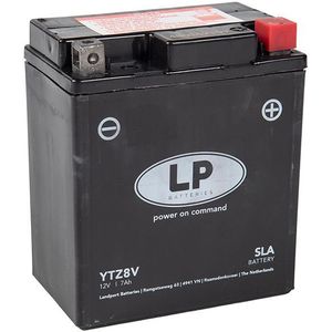 Landport AGM SLA YTX7L-4 / YTX7L-BS / 506014005 accu (12V, 7Ah, 120A)