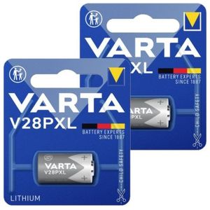 Varta V28PXL / 28L Lithium batterij (2 stuks)