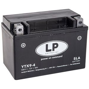 Landport AGM 50812 / YTX9-4 / YTX9-BS accu (12V, 8Ah, 110A)