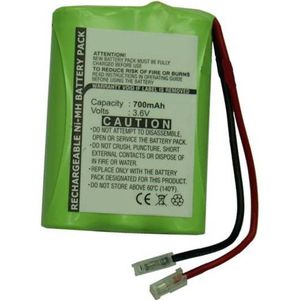Universal AAA x 3 accu (700 mAh, 123accu huismerk)