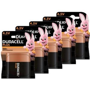 Duracell Plus Power 3LR12 / MN1203 / 4.5 Volt Alkaline Batterij 5 stuks
