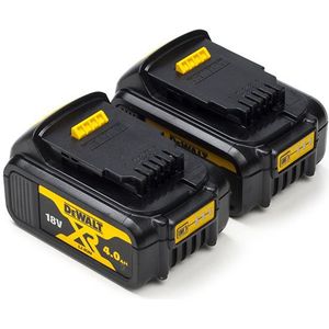 Aanbieding: 2x DeWalt DCB182 XR accu's (18 V, 4.0 Ah, origineel)