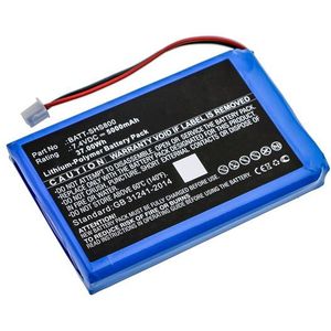 Sigtent BATT-SHS800 / SHS800 Battery accu (7.4 V, 5000 mAh, 123accu huismerk)