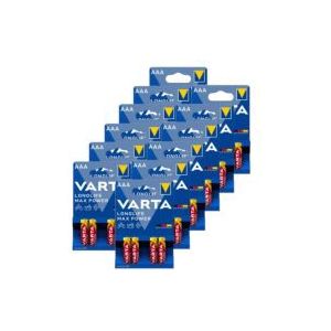 Varta Longlife Max Power AAA / MN2400 / LR03 Alkaline Batterij 48 stuks
