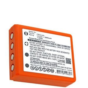 HBC FUB6 / BA223000 / BA223030 accu (3.6 V, 2000 mAh, Oranje, 123accu huismerk)