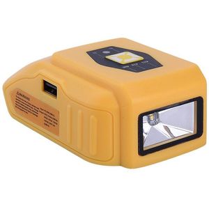 DeWalt USB-adapter voor XR 18V Li-ion en XR Flexvolt accu's (123accu huismerk)